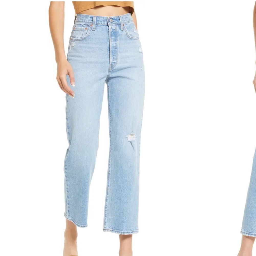 Levi’s Ribcage straight jeans